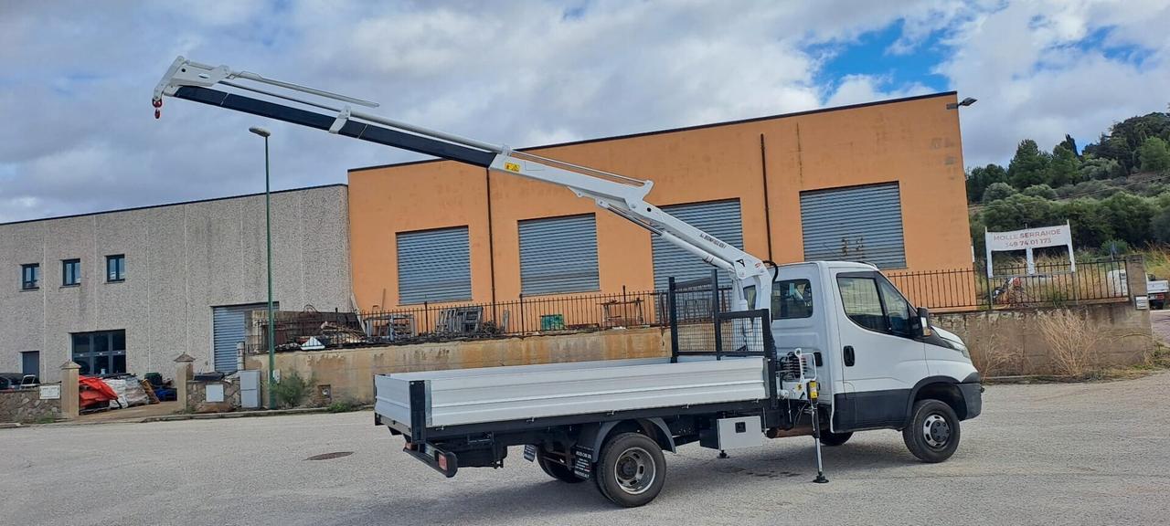 Iveco Daily 35C13 2.3 CASSONE CON GRU BONFIGLIOLI