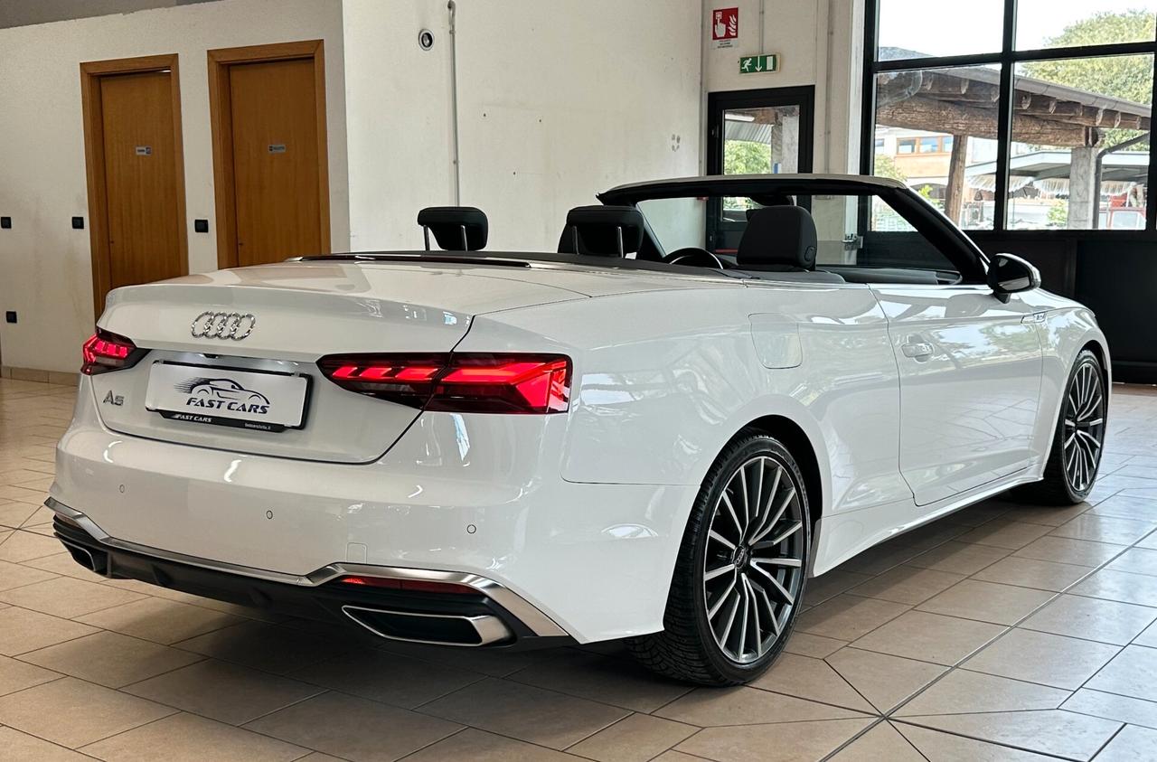 AUDI A5 CABRIO 40TDI S-LINE S-TRONIC *MASSAGGI*LUCI*CARPLAY*