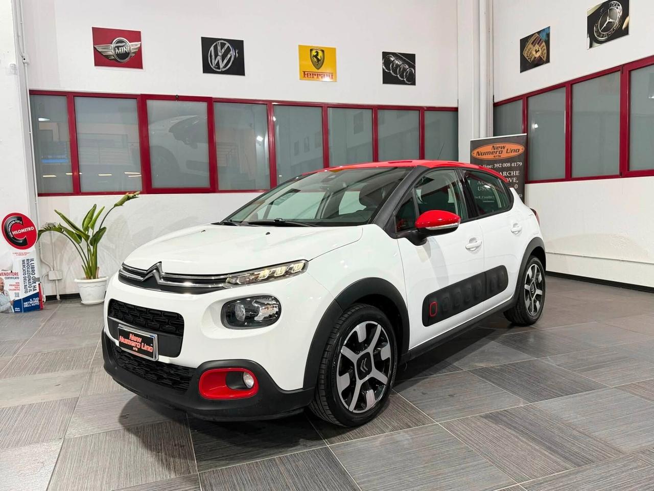 Citroen C3 5porte 1.6 Bluehdi 100cv Shine 2018