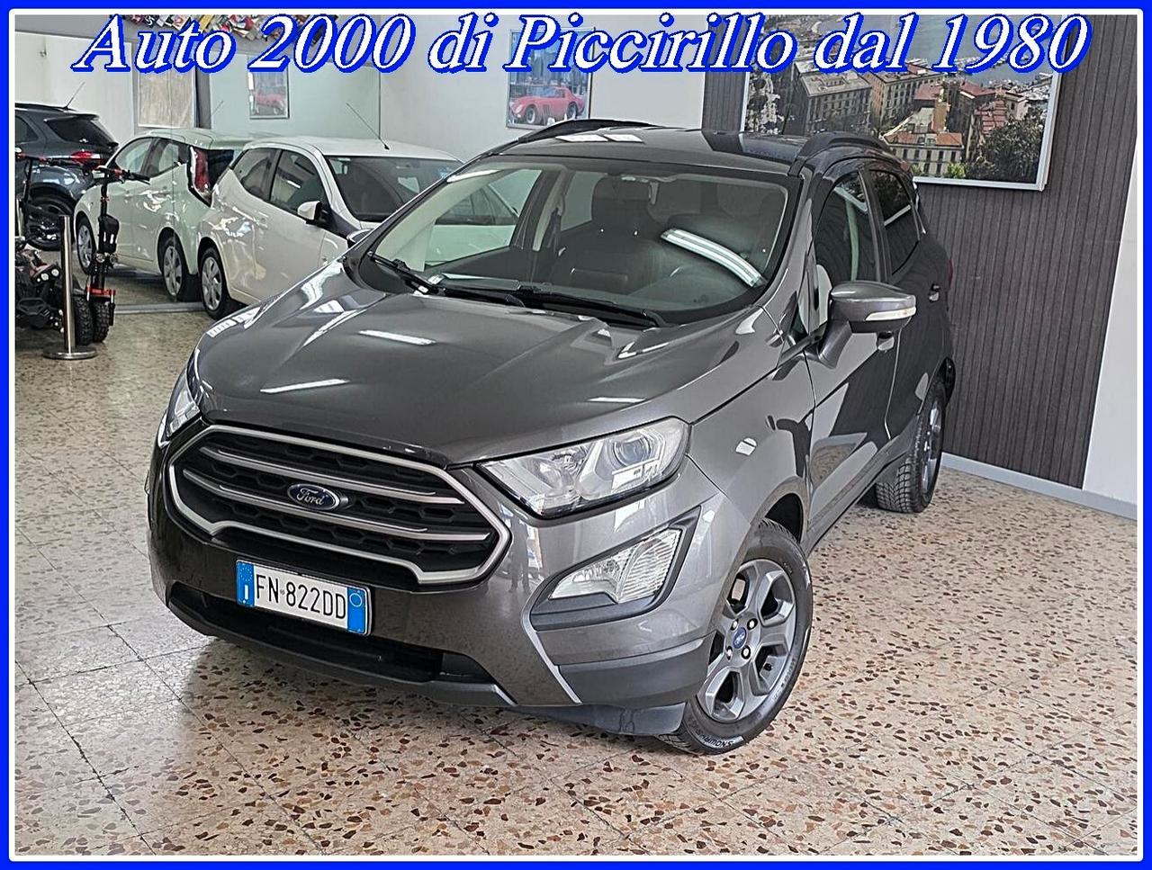Ford EcoSport 1500 TDCi 100 CV S&S Garanzia12Mesi