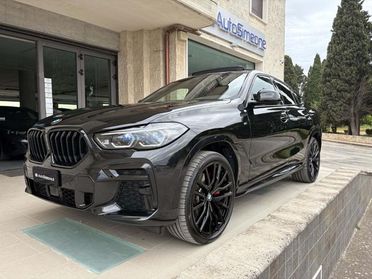 BMW X6 xDrive30d 48V Msport TETTO PAN-CERCHI 22''.