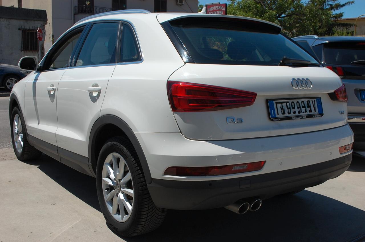 Audi Q3 2.0 TDI 120CV Design Uff Italy Led Navi Clima USB