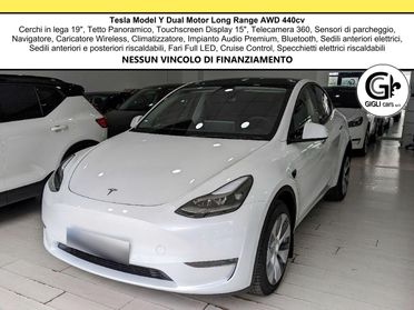 Tesla Model Y 440 cv, AWD, Tetto Panoramico, Autonomia WLTP 533k