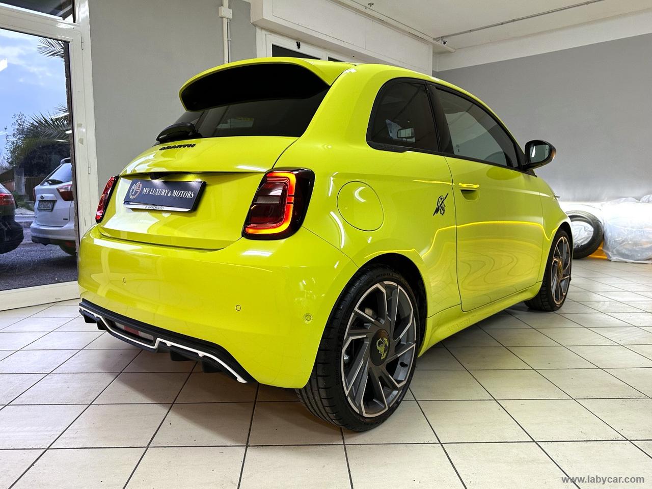 ABARTH 500e Scorpionissima UNIPRO*CERT*GARANT