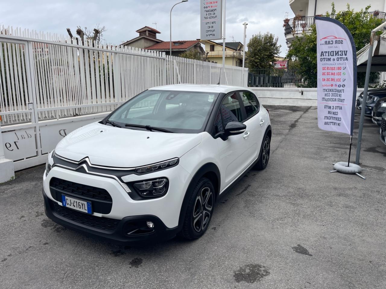 Citroen C3 BlueHDi 100 S&S Feel Pack KM CERTIFICATI IN FATTURA!