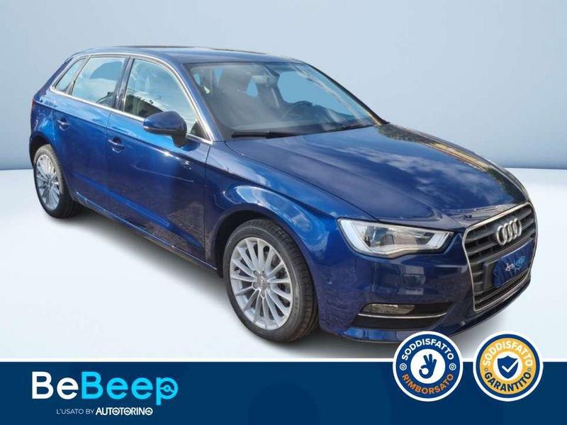 Audi A3 SPORTBACK 1.6 TDI AMBIENTE 110CV S-TRONIC E6