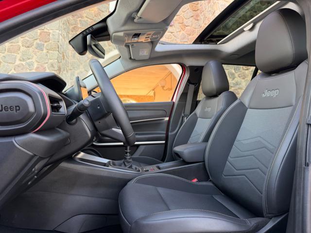 JEEP Avenger 100CV SUMMIT+TETTO APRIBILE+18'+RCAM+LED+PELLE