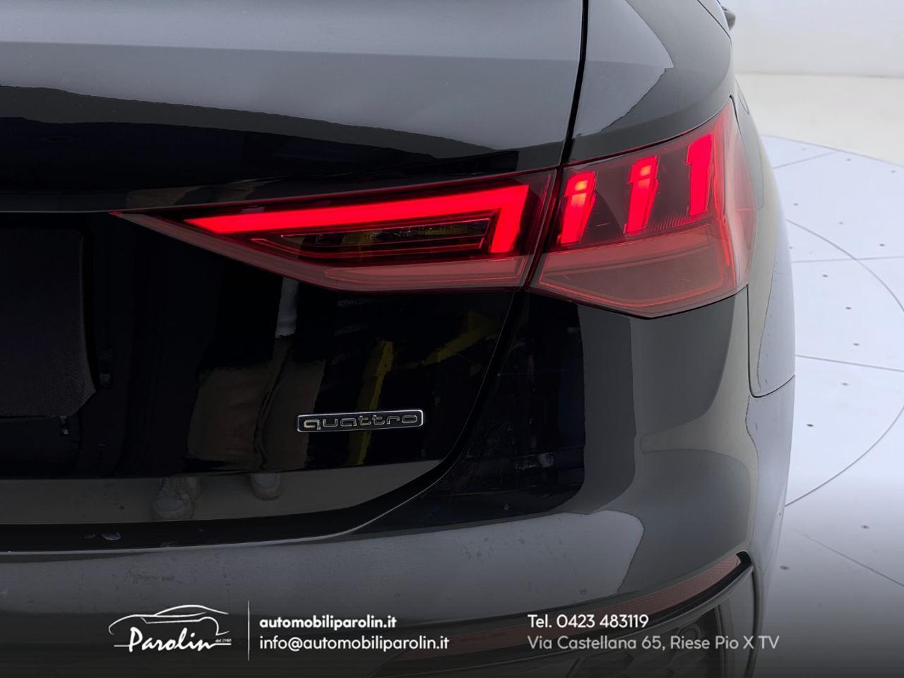 AUDI A3 Sportback 40 TDI quattro S-tronic S-line edition