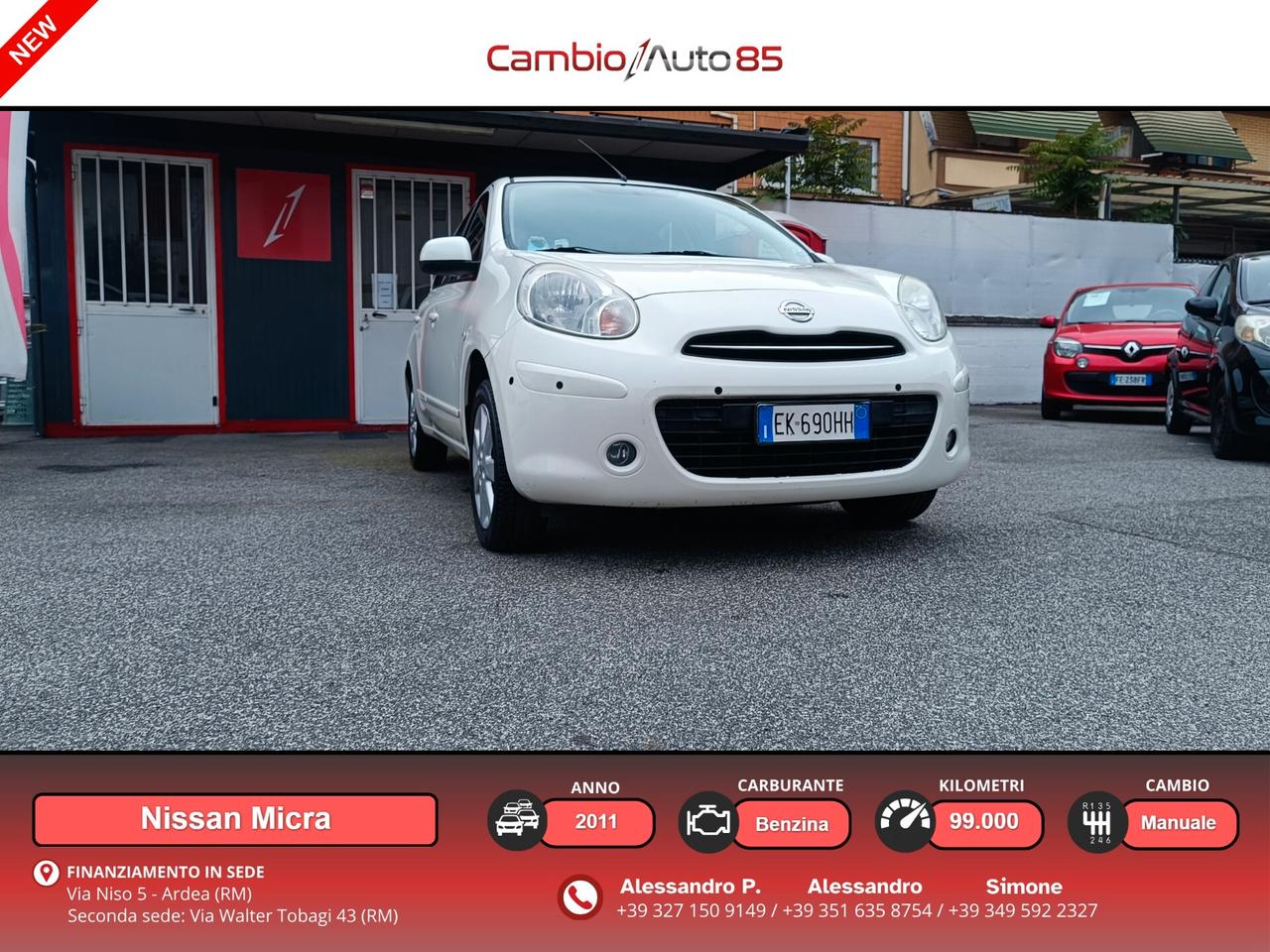 Nissan Micra 1.2 12V 5 porte Acenta