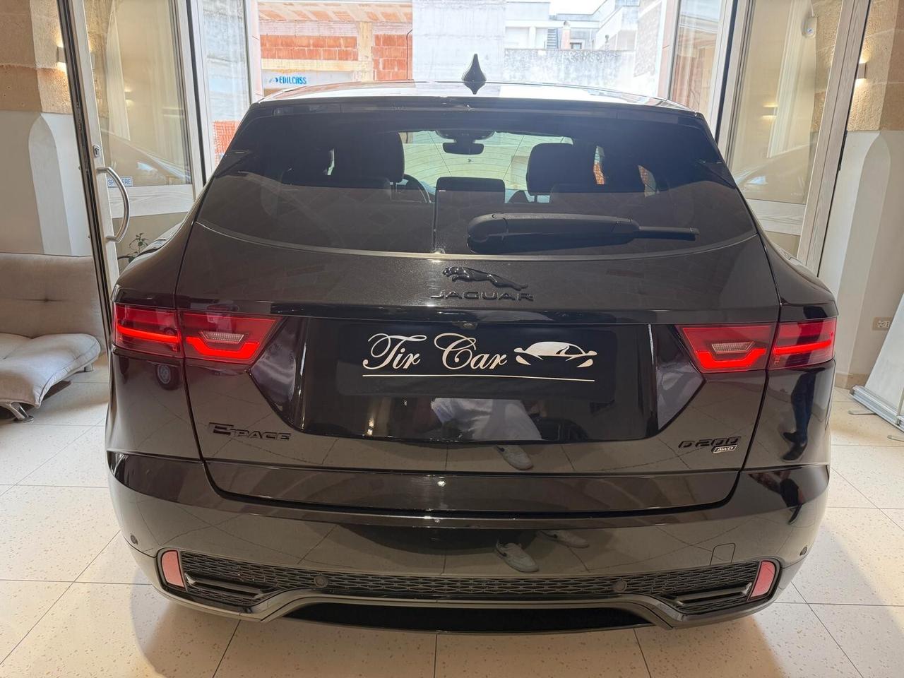 JAGUAR E-PACE 2.0D AWD R-DYNAMIC BLACK MHEV 204CV TETTO PELLE NAVI ANNO 2022