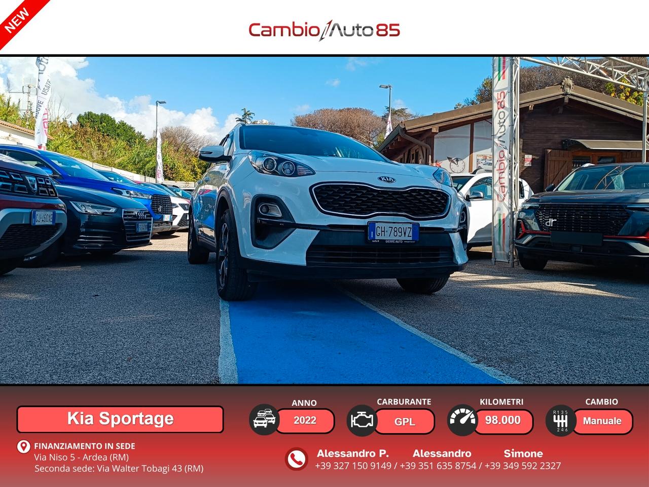 Kia Sportage 1.6 ECOGPL 2WD Business Class