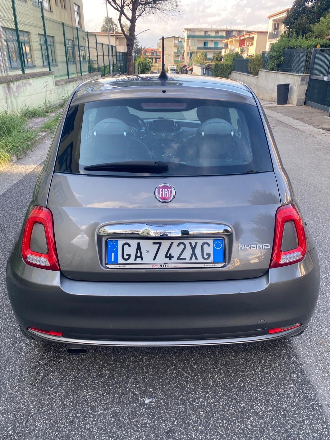 Fiat 500 1.2 Benzina Anno 2020 Full Led Navi