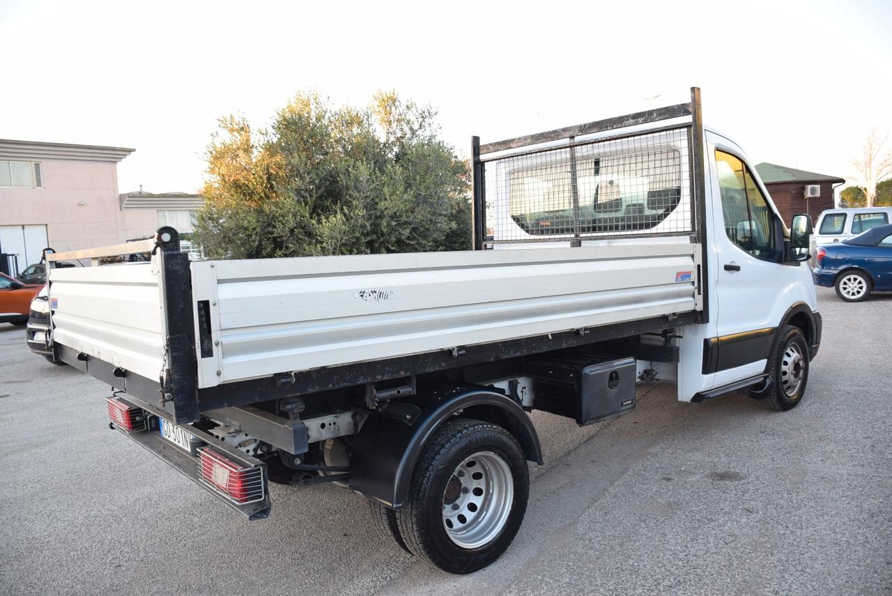 FORD Transit CON RIBALTABILE - 3 POSTI - T/P 350L 2.0TD ECO 130CV 6M - CLIMA - IVA DETRAIBILE