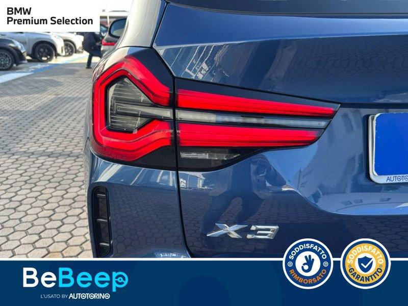 BMW X3 XDRIVE20D MHEV 48V MSPORT AUTO
