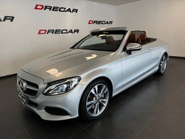 Mercedes-benz C 250 Automatic Cabrio Sport TAGLIANDI MERCEDES UNIPROP.