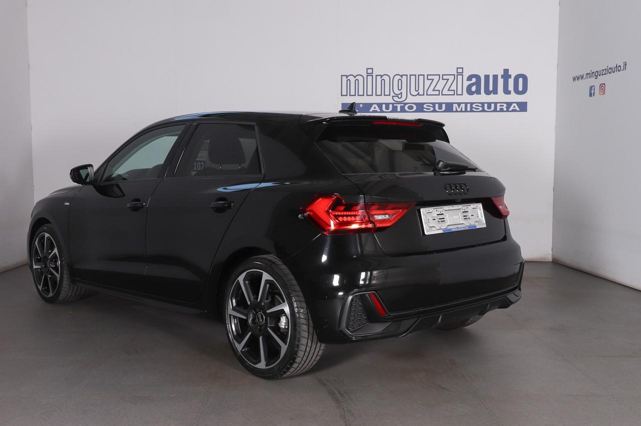 Audi A1 Sportback 30 Tfsi S-tronic S-line Black Identity