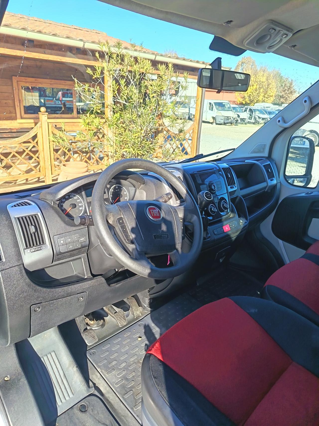 Fiat ducato 2.3 130cv trasporto disabili