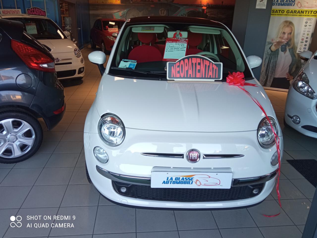 Fiat 500 1.2 Lounge 51KW GPL 3P TETTO PANORAMICO