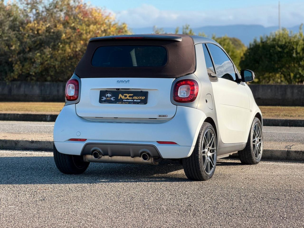 Smart ForTwo 90 0.9 T twinamic cabrio Cherrywhite