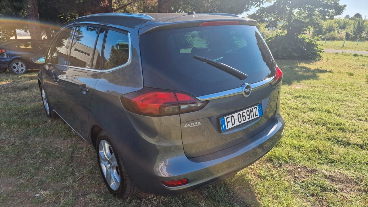 Opel Zafira Tourer 1.4 Turbo GPL 7 POSTI GANCIO