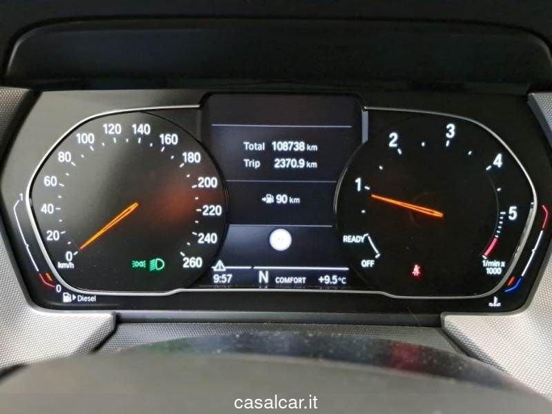 BMW Serie 1 118d 5p. Business Advantage FINO A 3 ANNI DI GARANZIA KM ILLIMITATI PARI ALLA NUOVA
