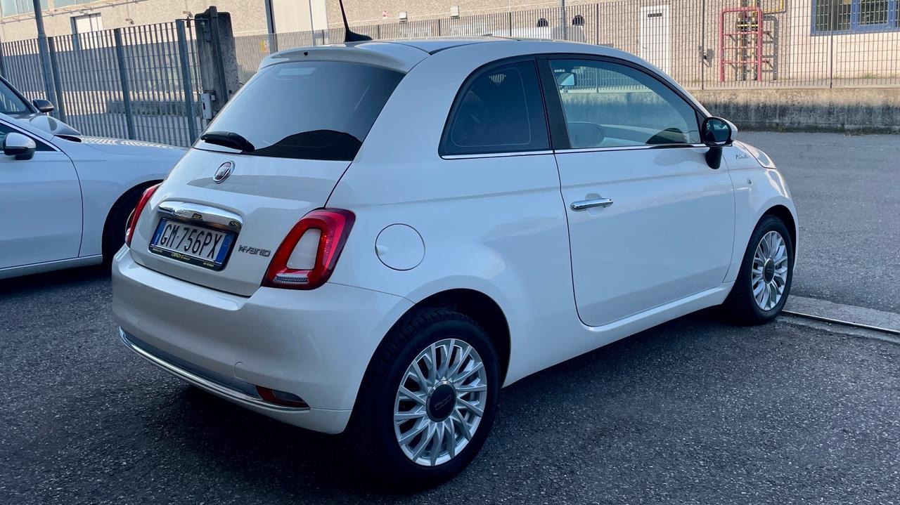 FIAT 500 1.0 HYBRID DOLCEVITA 69CV - TETTO, PELLE, NEOPATENTATI