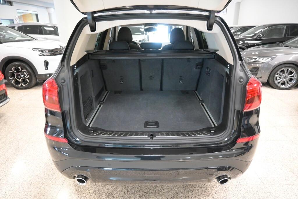BMW X3 20D 190CV STEPTRONIC 48V X-DRIVE BUSINESS ADVANTAGE ( FARI LED - CRUISE - CLIMA TRIZONA - NAVI - CARPLAY - PARK ASSISTANT - TELECAMERA 360 - CERCHI 18 )