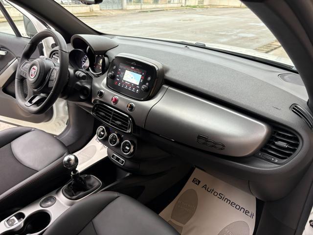 FIAT 500X 1.3 MultiJet 95 CV Sport CARPLAY-CERCHI DA 17''