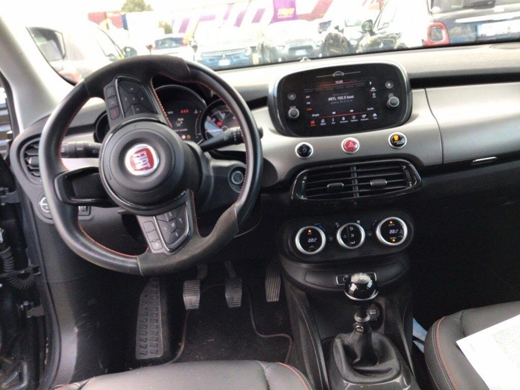 FIAT 500X NEW 1.3 M-JET 95CV SPORT ( FARI LED - PELLE - CRUISE - NAVI - MIRROR - TELECAMERA POST. - CERCHI 18 )