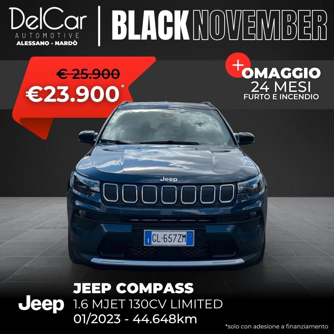 Jeep Compass 1.6 Multijet II 2WD Limited