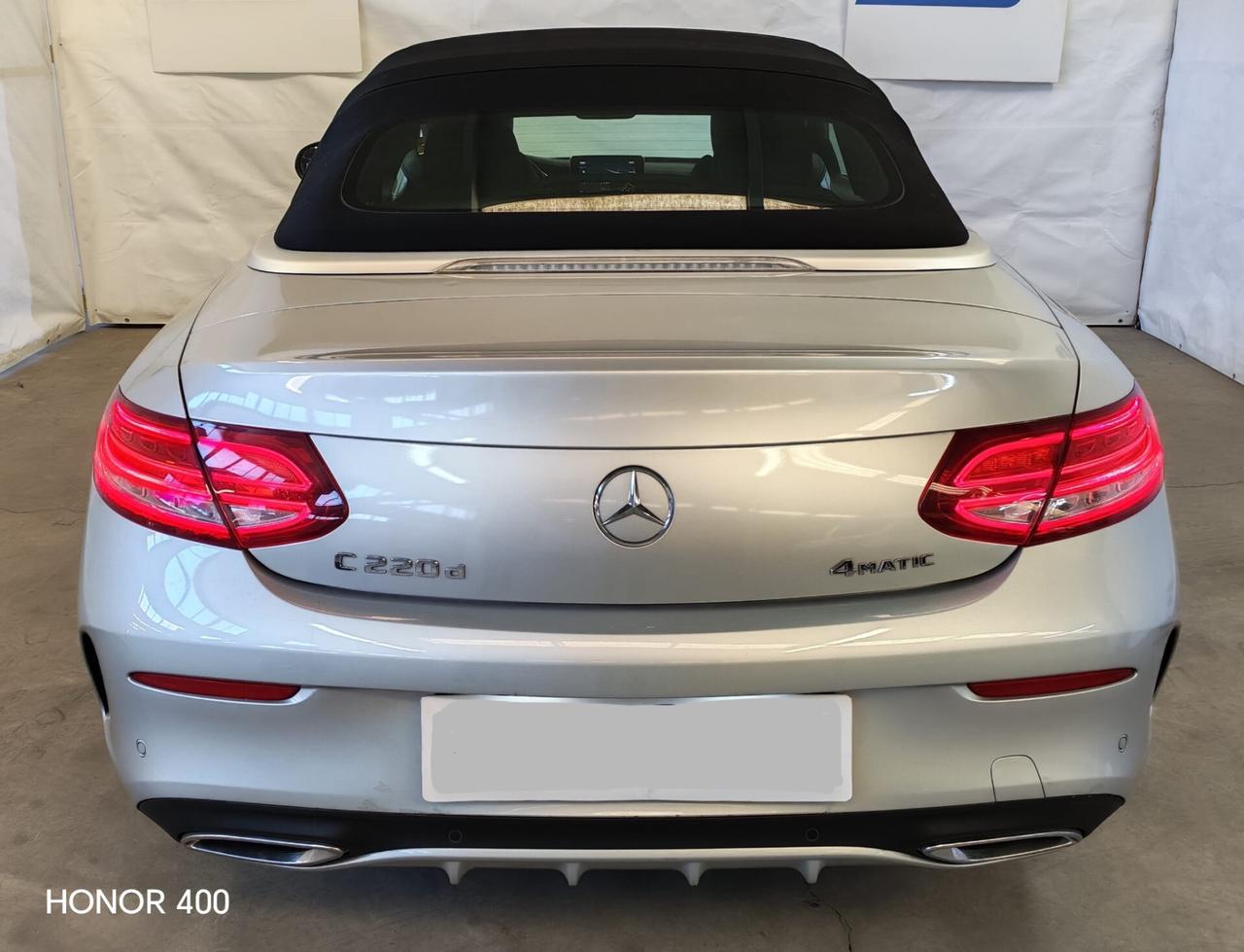 Mercedes-benz C220d Cabrio 4MATIC IVA ESPOSTA
