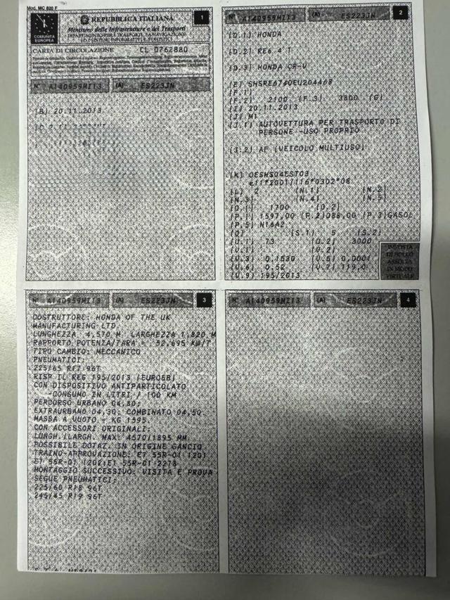 HONDA CR-V 1.6 i-DTEC Elegance 2WD