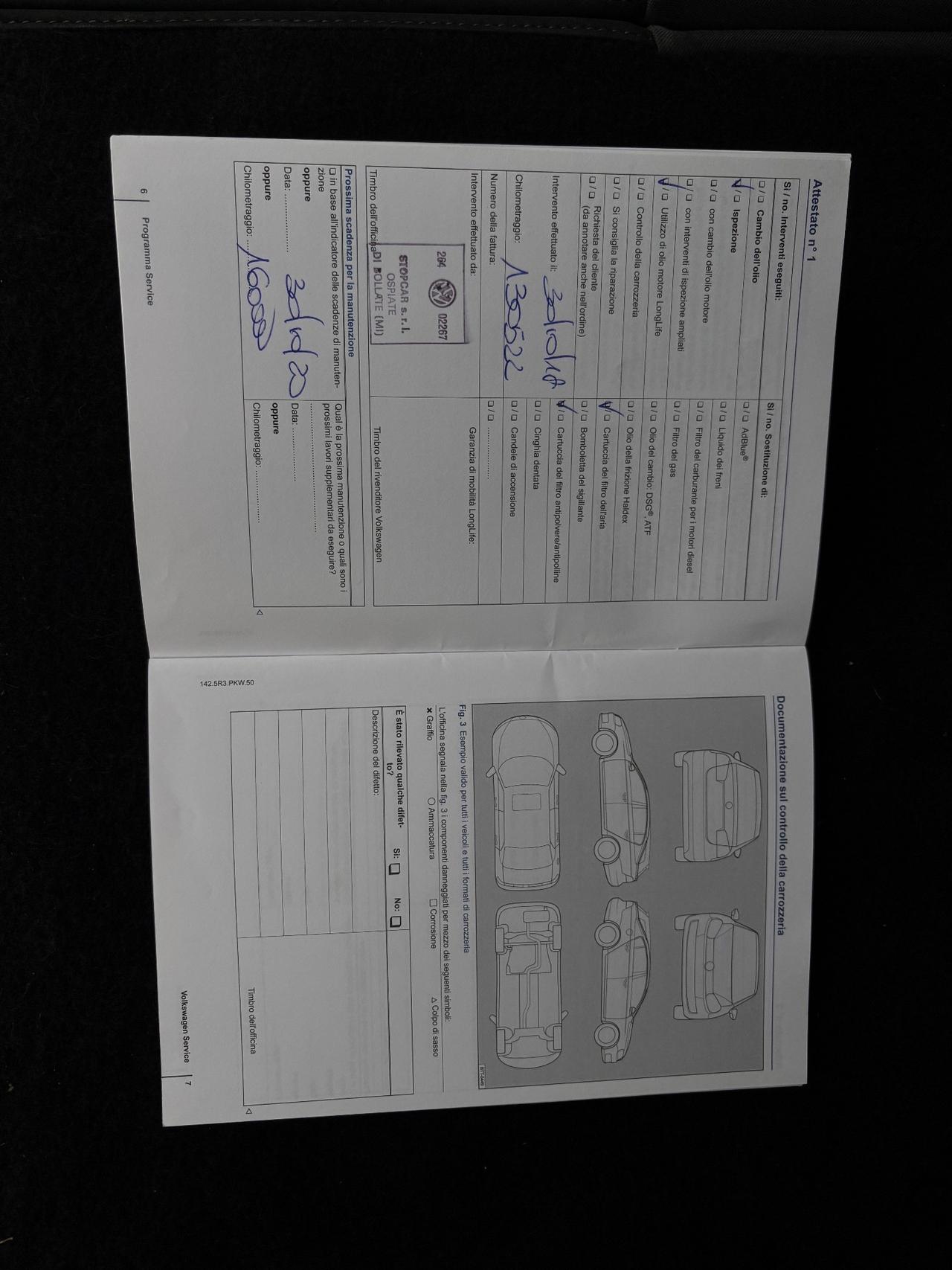 Volkswagen Touran 1.6 TDI DSG 7 POSTI. garanzia