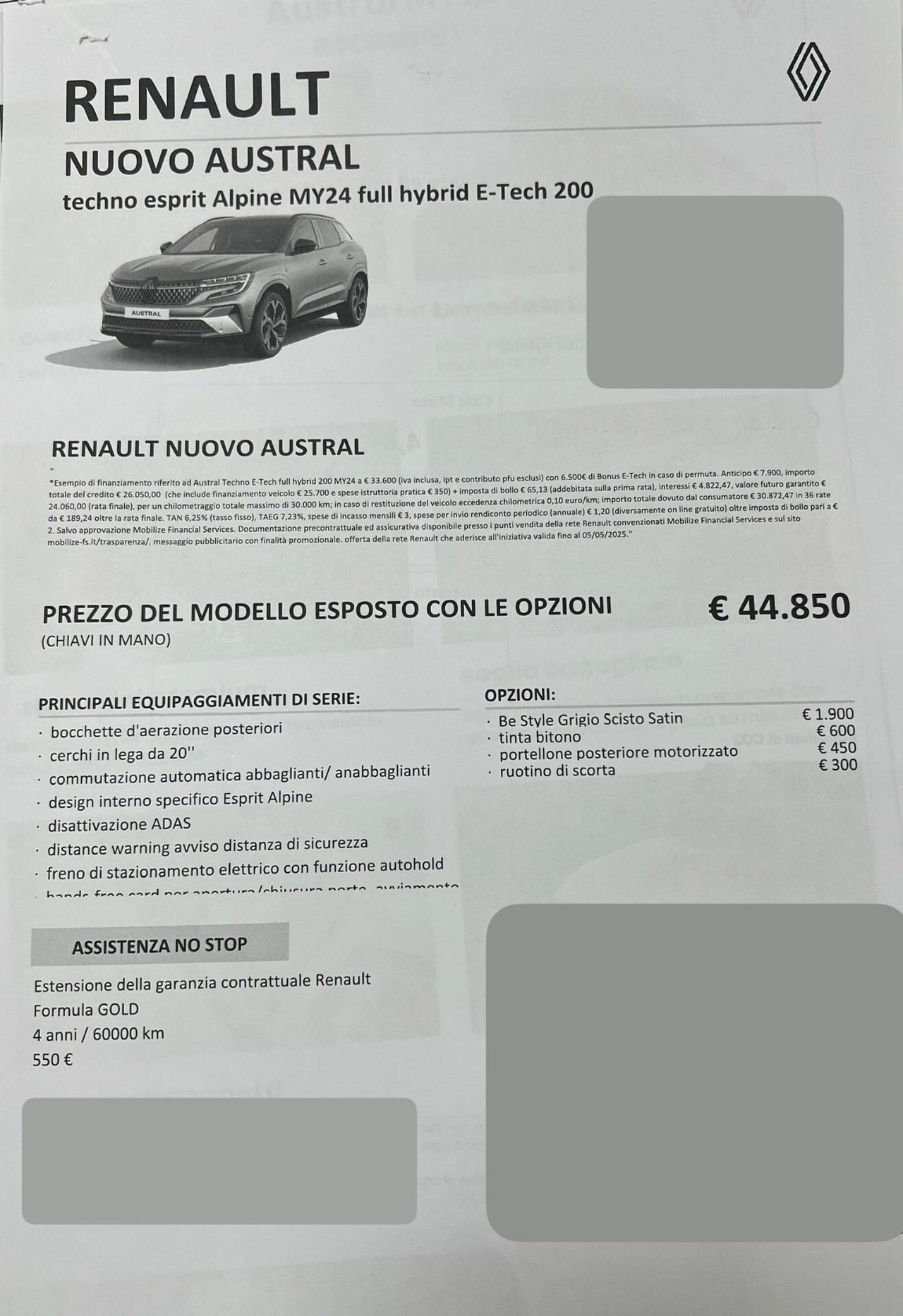Renault Austral E-Tec 200cv full hybrid AUTOCARRO IN OFFERTA-N1