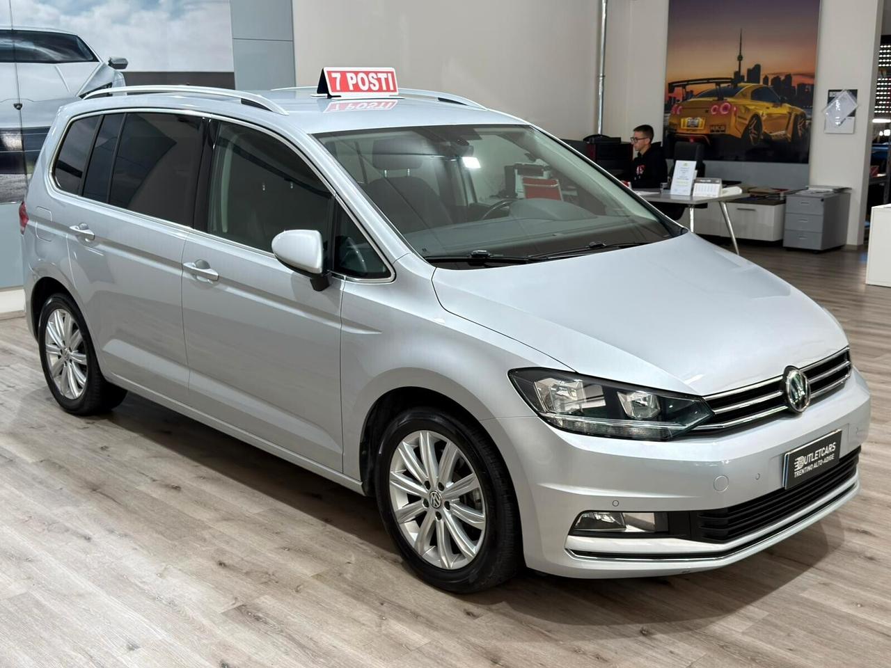 VW TOURAN 1.6TDI 115cv 7POSTI 1PROPRIETARIO