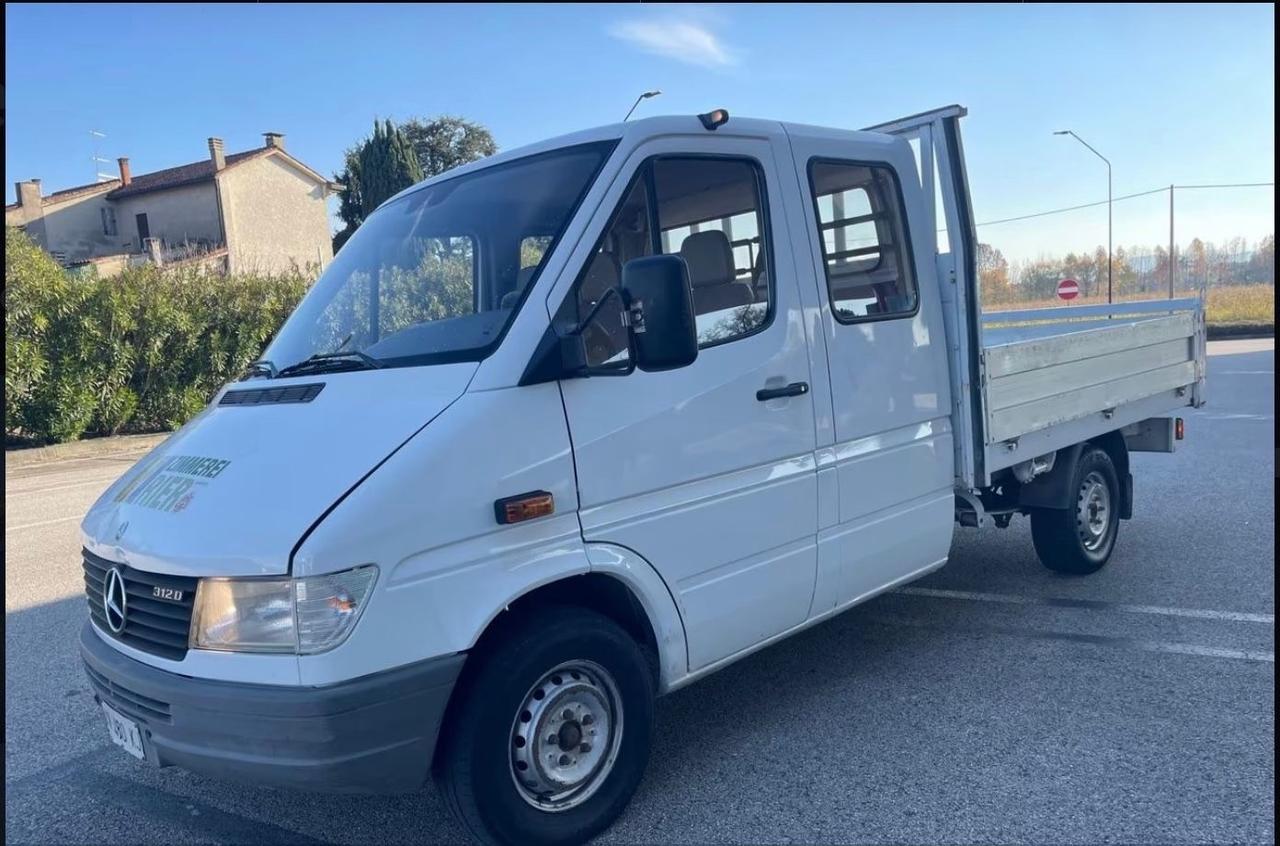 Mercedes-benz Sprinter 312 doppia cabina 6 posti