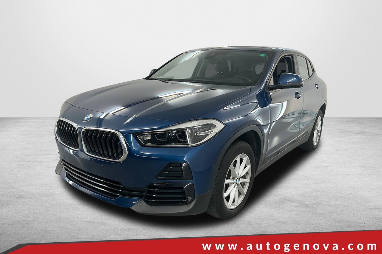 BMW X2 16D 115CV 6M. S-DRIVE BUSINESS ADVANTAGE ( FARI LED - PELLE - CRUISE - NAVI - PARK ASSISTANT )
