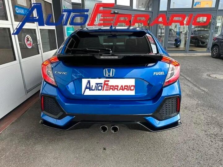 Honda Civic SPORT PLUS TETTO APRIBILE RETROCAMERA SENS PAR DOPPI LINE ASSIST VETRI SCURI 17" PRONTA CONSEGNA