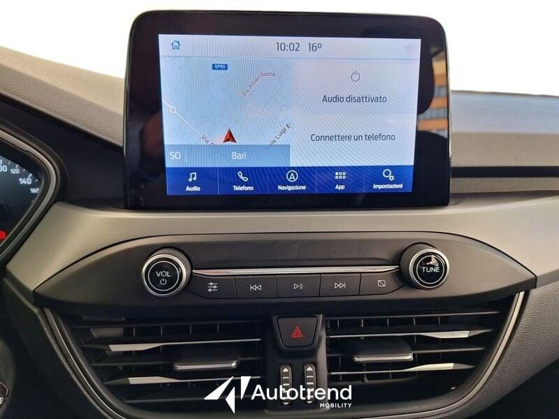 Ford Focus 1.5 Ecoblue 120 CV 5 Porte NAVI LED Business