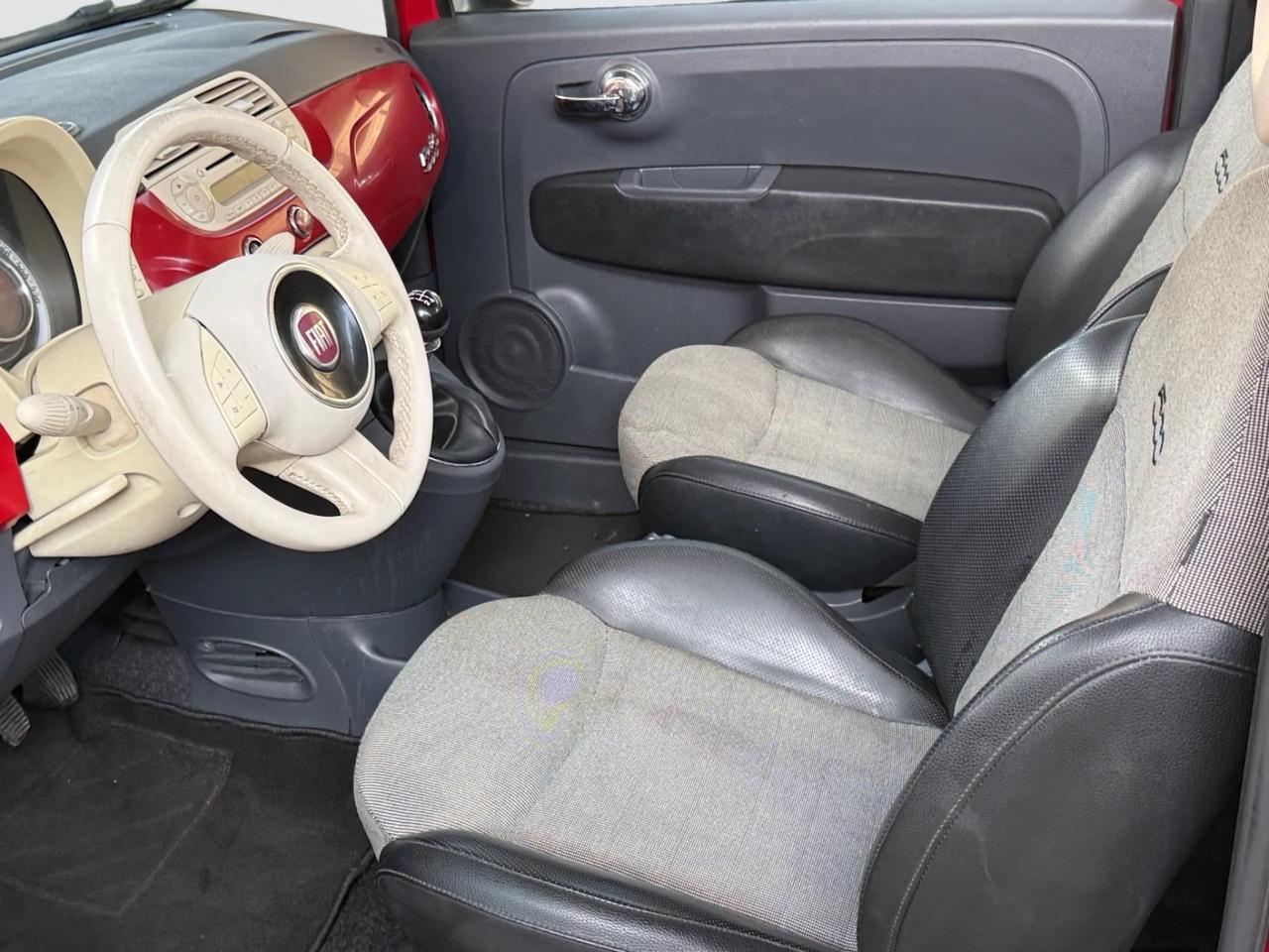 FIAT 500 CABRIO 0.9 TWIN AIR S 85 CV NEOPATENTATI PELLE FULL