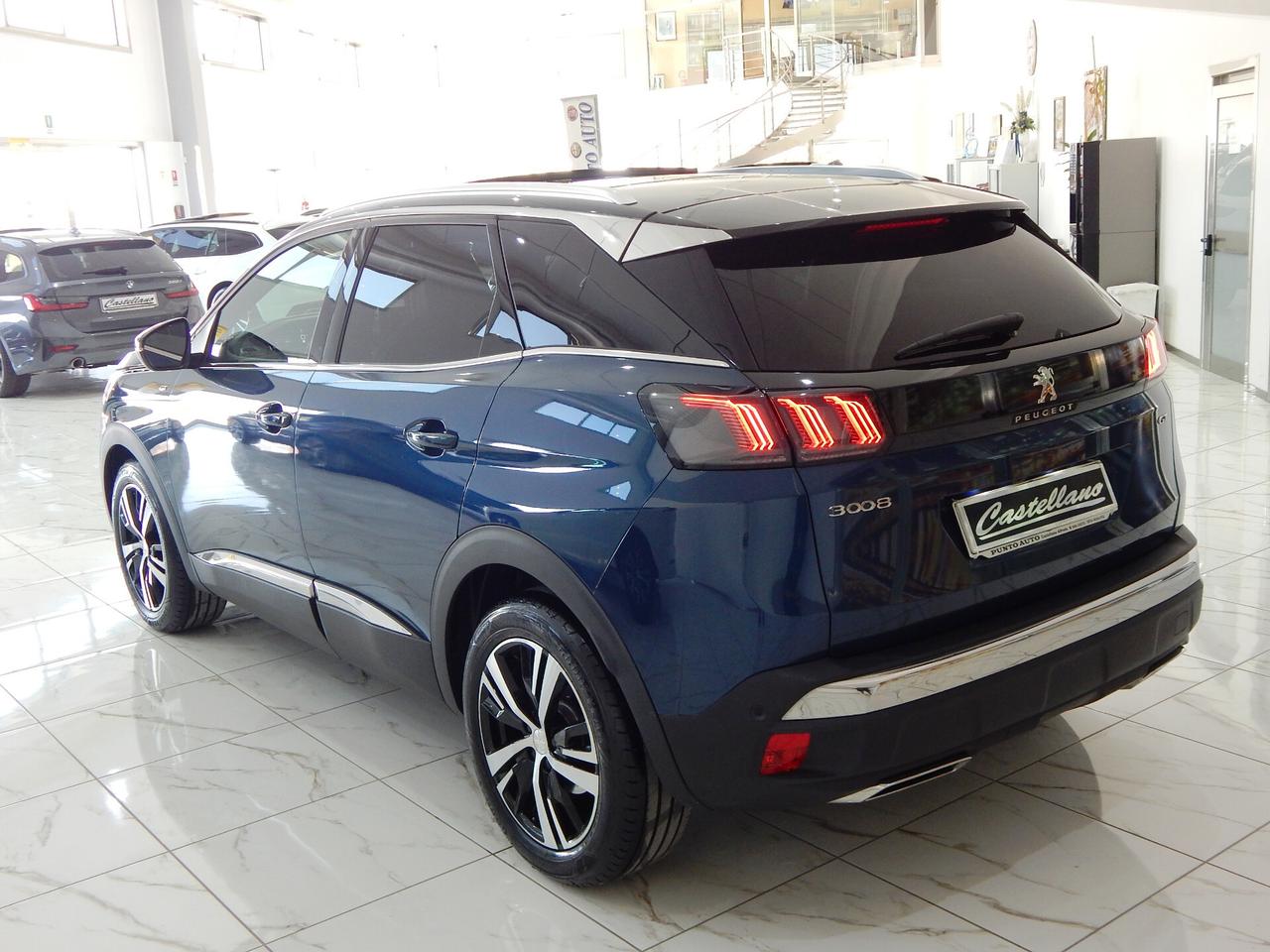 Peugeot 3008 1.5 bluehdi GT Pack S&S EAT8 TETTO-NAVI-PELLE-LED