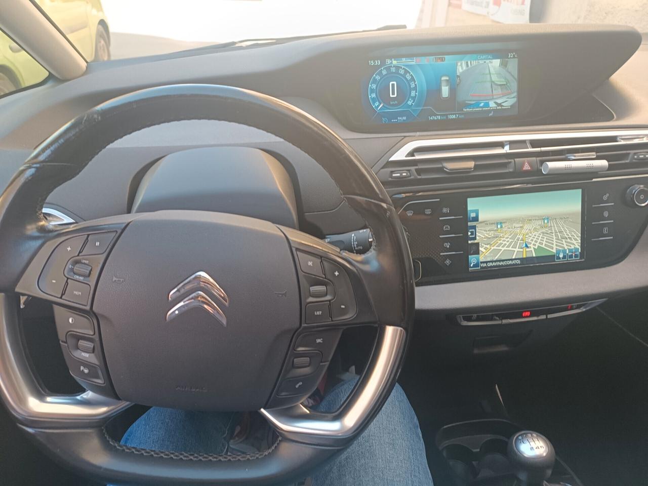Citroen C4 PICASSO 1600 BlueHDi 120 CV EXCLUSIVE NAVI CAMERA SENSORI