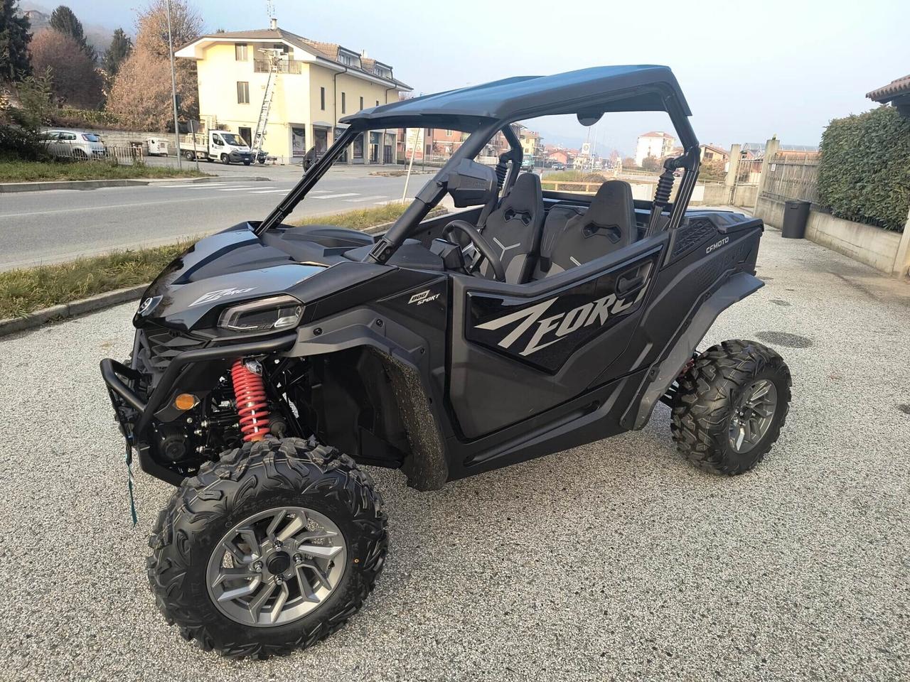 CFMOTO CF Z800 TARGA BIANCA