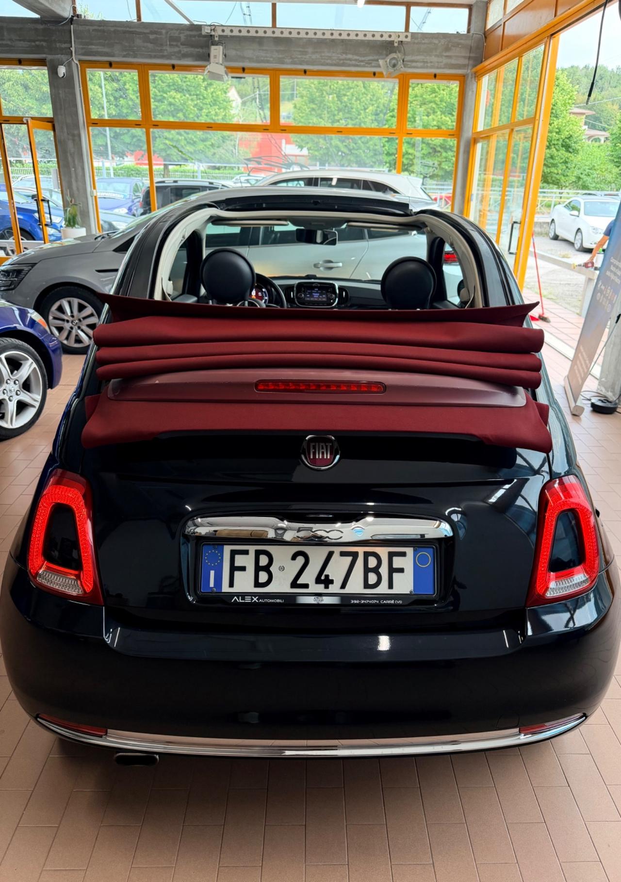 Fiat 500 Cabrio 1.2 benz 69cv E6 Neopat