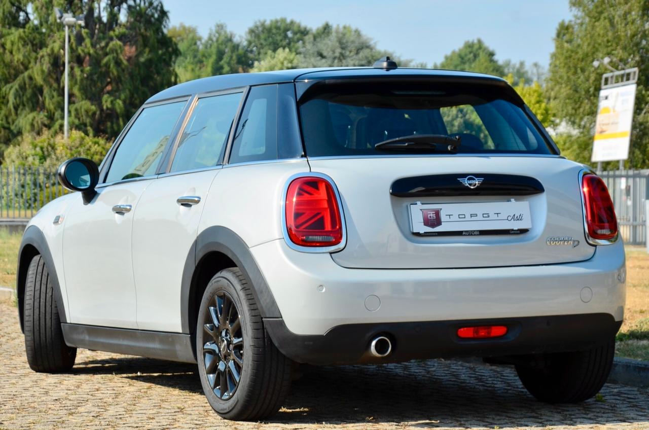 MINI COOPER D 1.5 116cv 5 PORTE, UFF ITALIANA, EURO 6C, SERVICE MINI, FARI LED, NAVI, PERMUTE