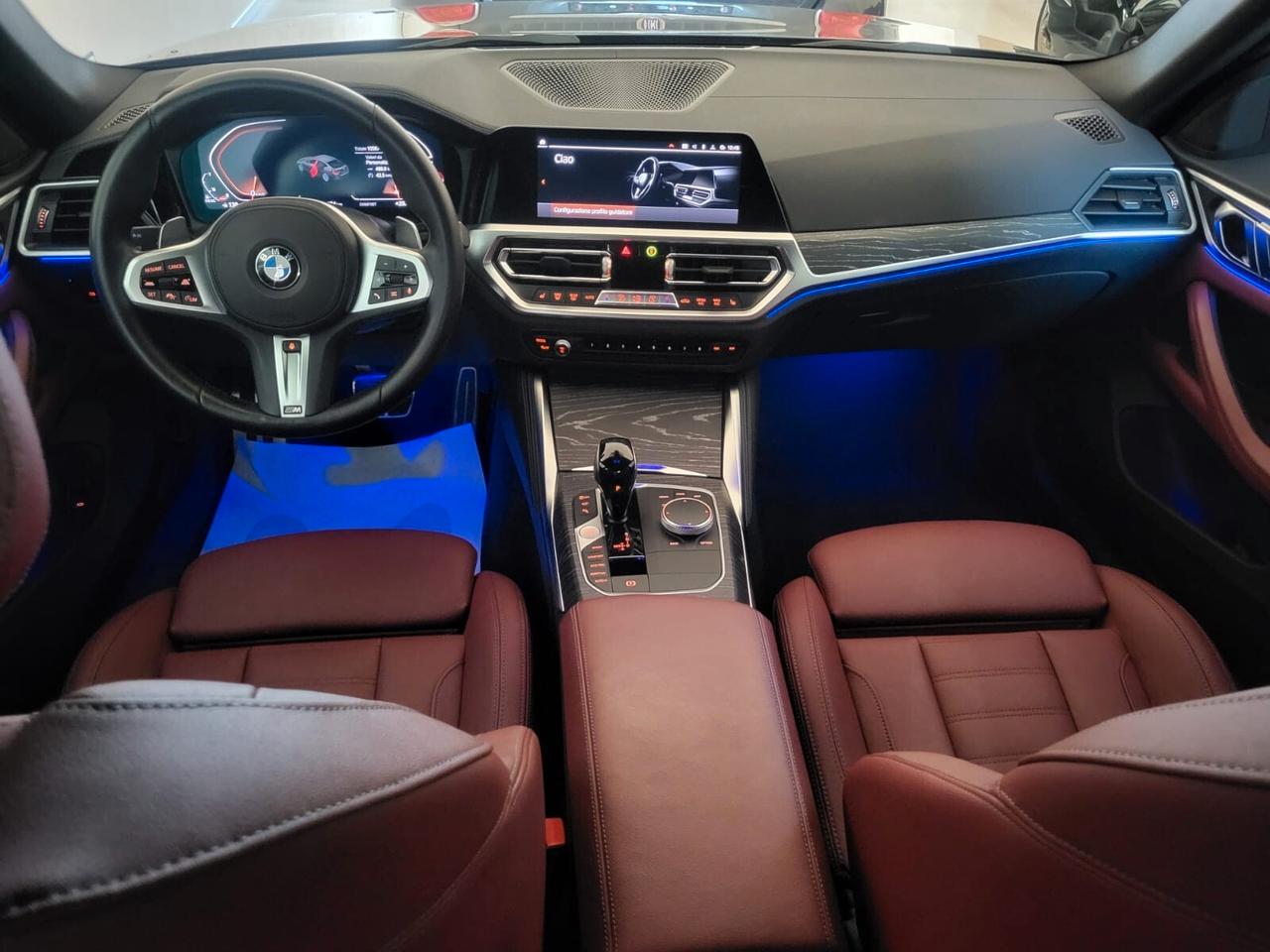 Bmw 4 Gran Coupe 420d 48V Msport+Fari Laser+Cerchi 20+Pelle Bordo' Cartier...