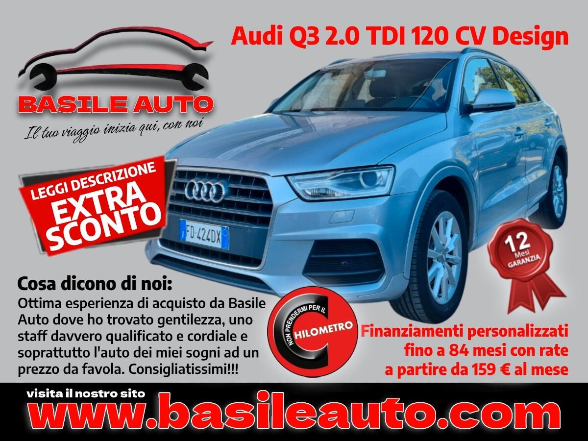 Audi Q3 2.0 TDI 120 CV Design