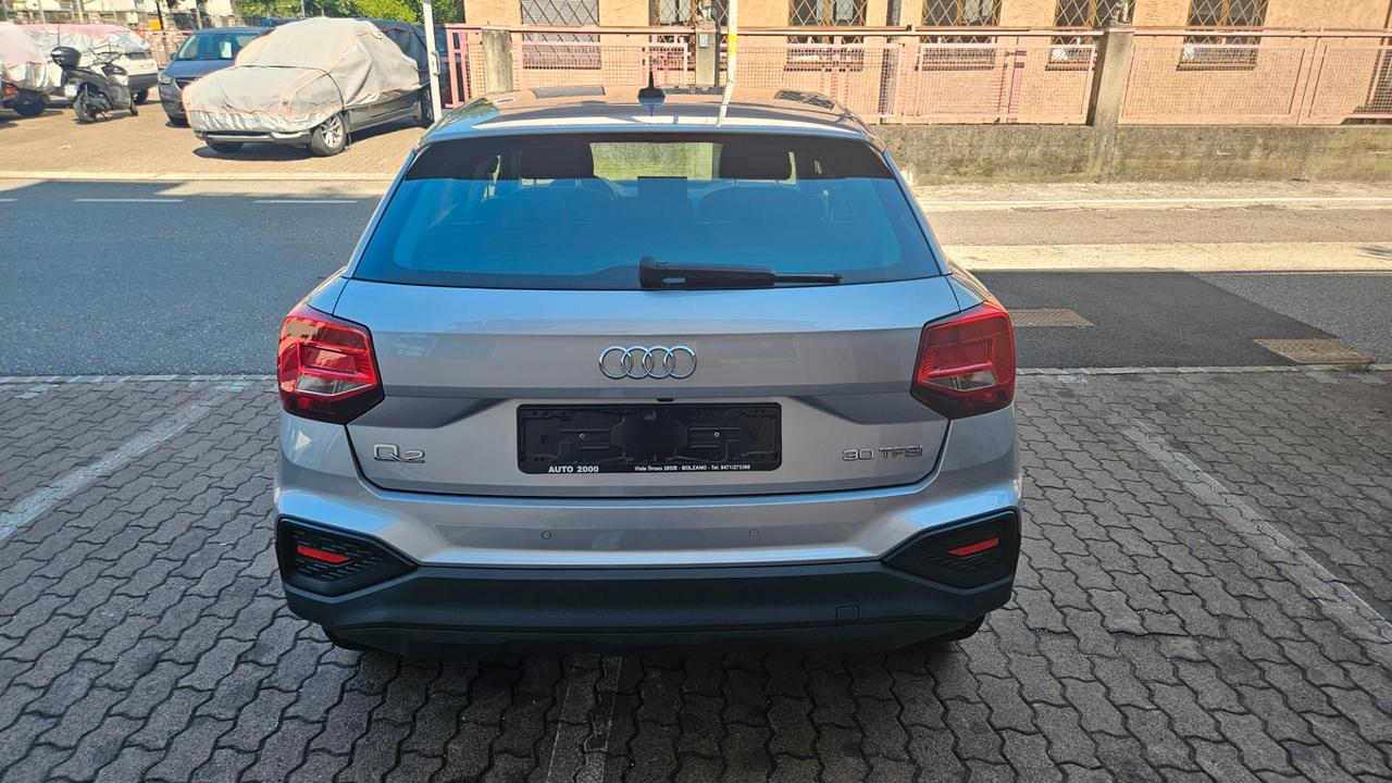 Audi Q2 30 1.0 tfsi 110cv C.MANUALE-NAVY-CAMERA-SED.RISC.