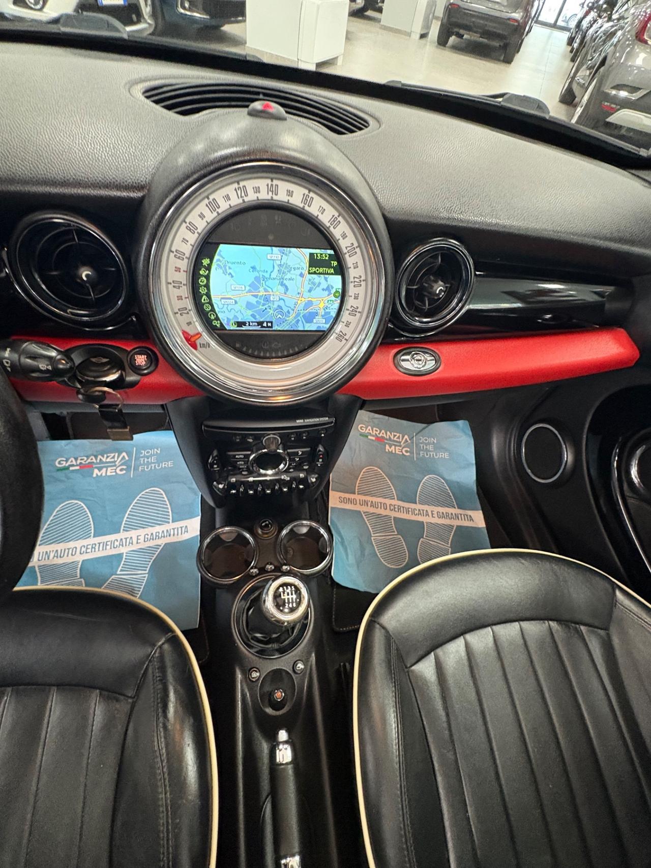 Mini Cooper S Cabrio 1.6 benzina 184cv 2012 km