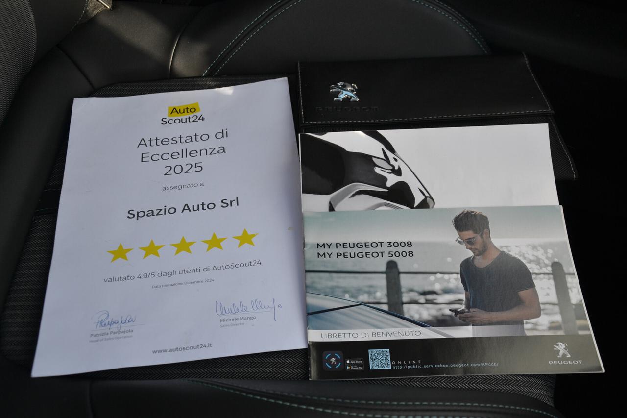 Peugeot 5008 1.5 HDi 130CV 7POSTI AUT.+NAV+LED+RCAM+PELLE+PDC